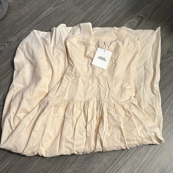 Danica Midi Dress - Latte - Picture 5 of 5